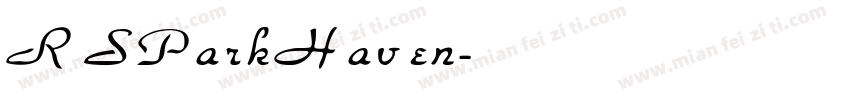RSParkHaven字体转换