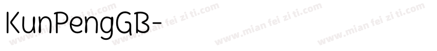 KunPengGB字体转换