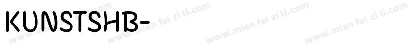 KUNSTSHB字体转换