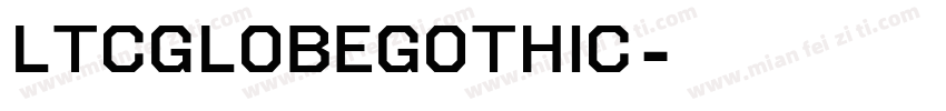 LTCGlobeGothic字体转换