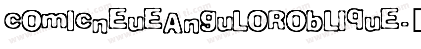 comicNeueanguloroblique字体转换