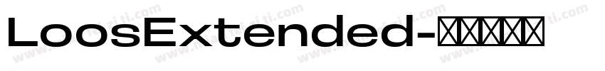 LoosExtended字体转换