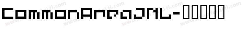 CommonAreaJNL字体转换