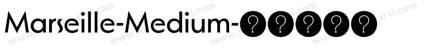 Marseille-Medium字体转换