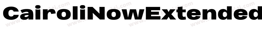 CairoliNowExtended字体转换