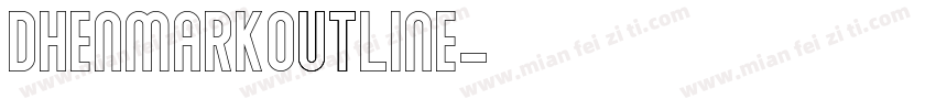 DhenmarkOutline字体转换