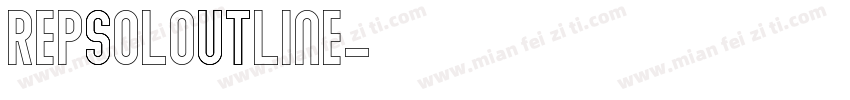 RepsolOutline字体转换