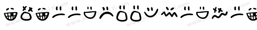 bumperstickerdemo字体转换
