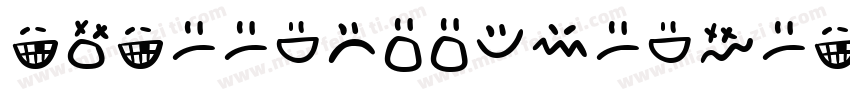 bumperstickerdemo字体转换