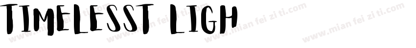 TimelessT-Ligh字体转换