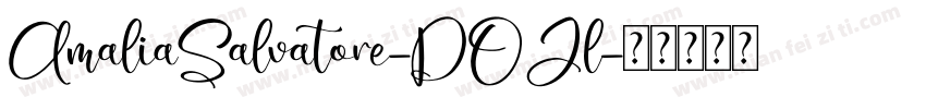 AmaliaSalvatore-DOJl字体转换
