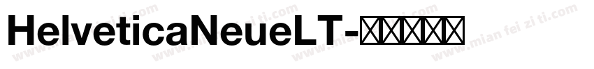HelveticaNeueLT字体转换