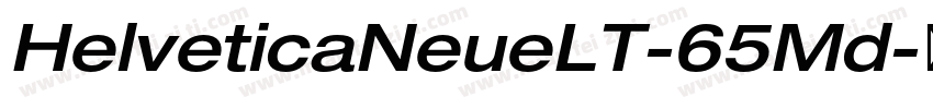 HelveticaNeueLT-65Md字体转换