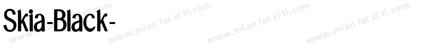 Skia-Black字体转换