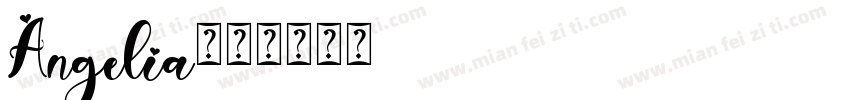 Angelia字体转换