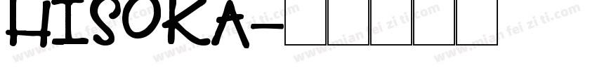 HISOKA字体转换