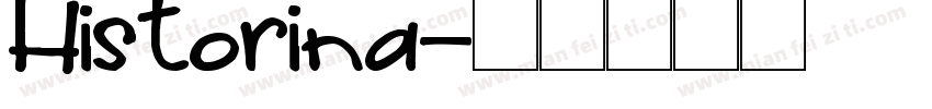 Historina字体转换