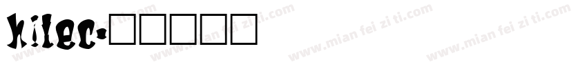 hitec字体转换