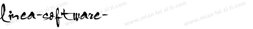 linea-software字体转换