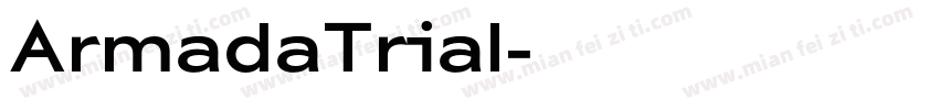 ArmadaTrial字体转换