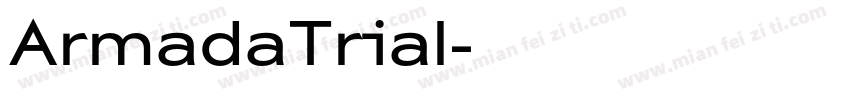 ArmadaTrial字体转换