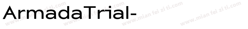 ArmadaTrial字体转换