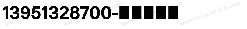 13951328700字体转换