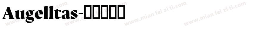 Augelltas字体转换