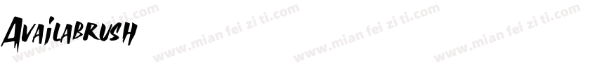 Availabrush字体转换