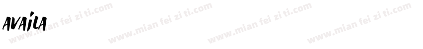 availa字体转换