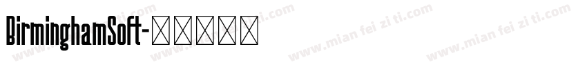 BirminghamSoft字体转换