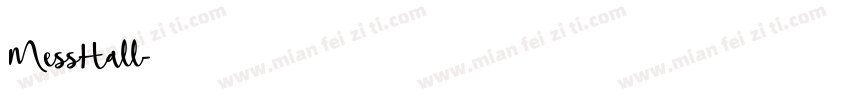 MessHall字体转换