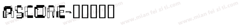 AScore字体转换