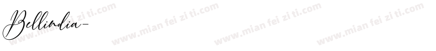 Bellindia字体转换