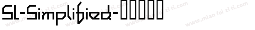 SL-Simplified字体转换