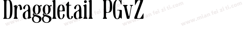 Draggletail-PGvZ字体转换