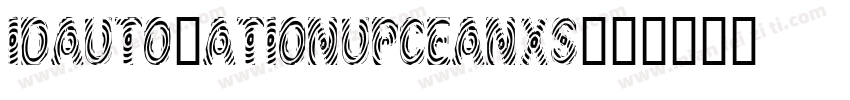 IDAutomationUPCEANXS字体转换