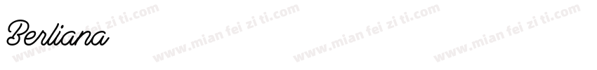 Berliana字体转换