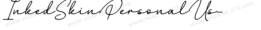 InkedSkinPersonalUs字体转换