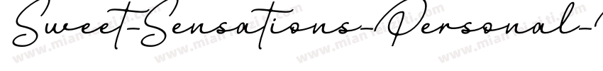 Sweet-Sensations-Personal-Us字体转换