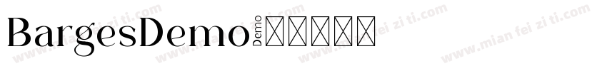 BargesDemo字体转换
