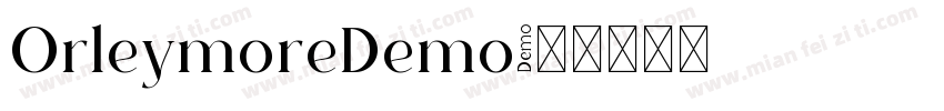 OrleymoreDemo字体转换