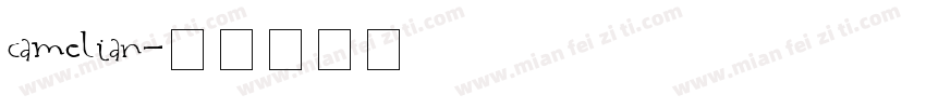 camelian字体转换