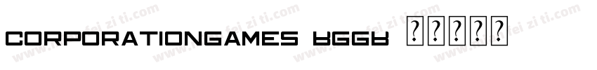 CorporationGames-BgGB字体转换