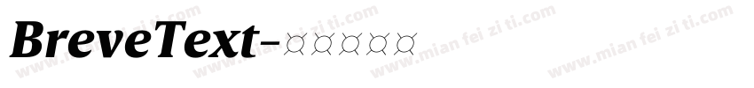 BreveText字体转换