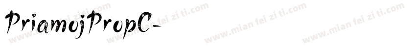 PriamojPropC字体转换