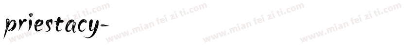 priestacy字体转换
