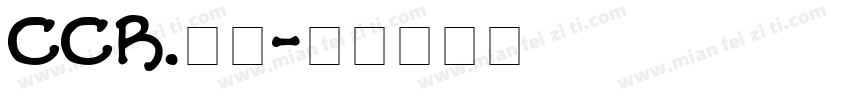 CCR.辉睿字体转换