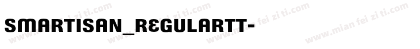 smartisan_regulartt字体转换