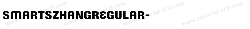 smartszhangregular字体转换